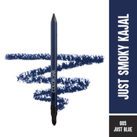 Colorbar Just Smoky Kajal, Matte Finish, 1.2g - Just Blue