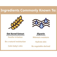 Aveeno Baby Gentle Wash & Shampoo with Natural Oat Extract, Tear-Free &, Lightly Scented, 18 fl