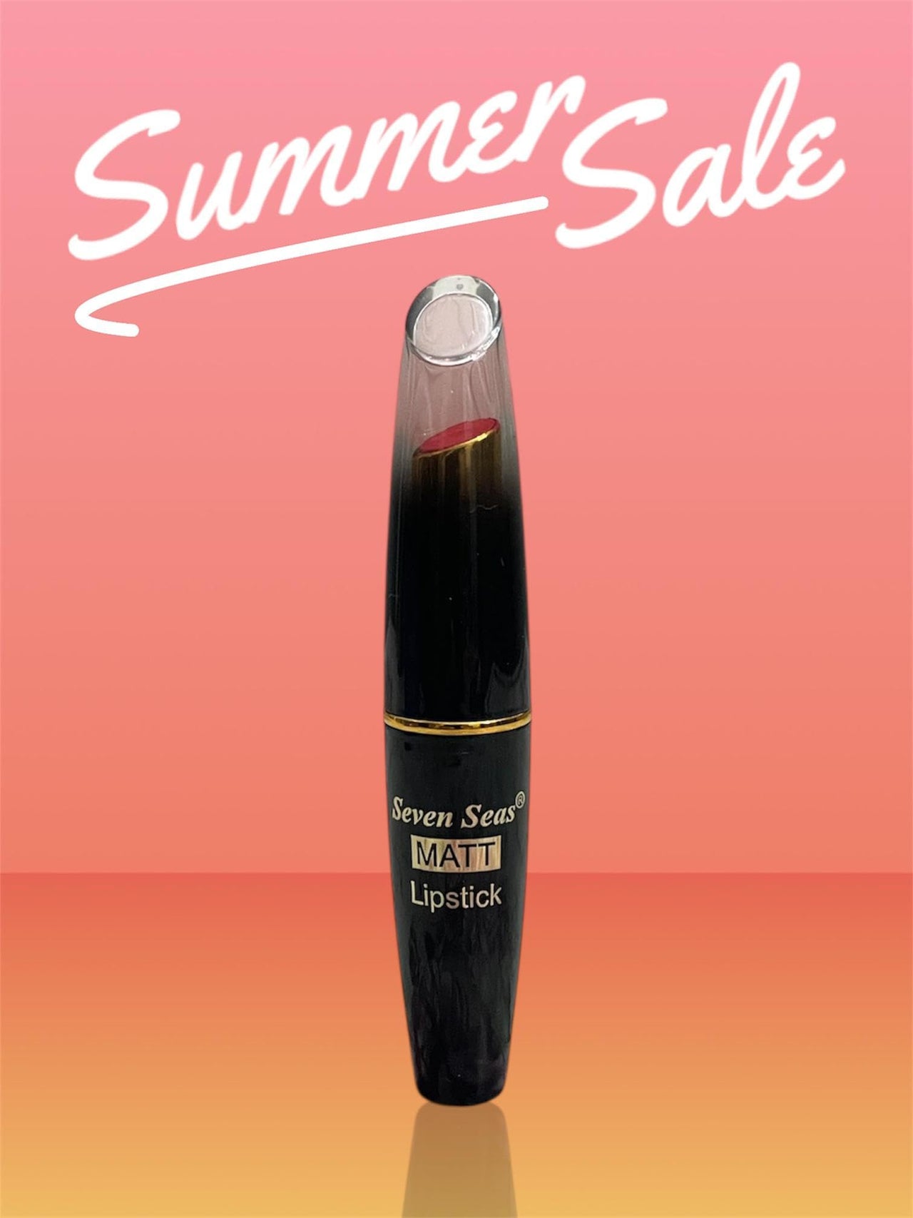 Seven Seas Pro-Beauty Matte Lipstick Set, 24 Pieces, Smudge-Proof and Long-Lasting, Transfer-Proof Formula