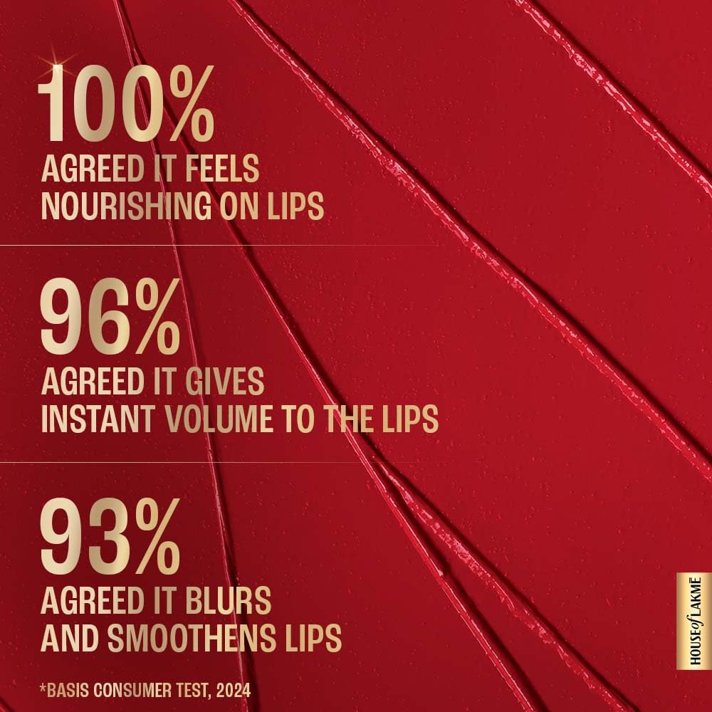 Lakmé Lipstick Bold RED (Matte)