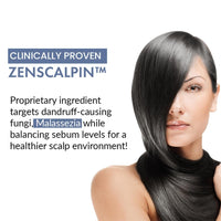 ThriveCo Anti Dandruff Scalp Clear Shampoo | Removes Dandruff From Source | Helps With flaky, Itching, Irritation & Redness Accompanying Dandruff | 100% Effective with First Use | With clinically proven Zenscalpin™, Octopirox, Salicylic Acid Formulation |