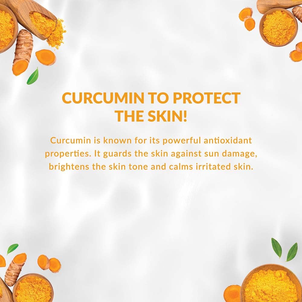 Olivia Body Wash, Tone Brightening Shower Gel With Pure Curcumin Extracts 250Ml - Free From Paraben, Silicone, Harmful Chemicals