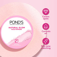 POND's Super Light Gel Oil Free Face Moisturizer 100g & Pond's  Natural Glow Face Powder Combo