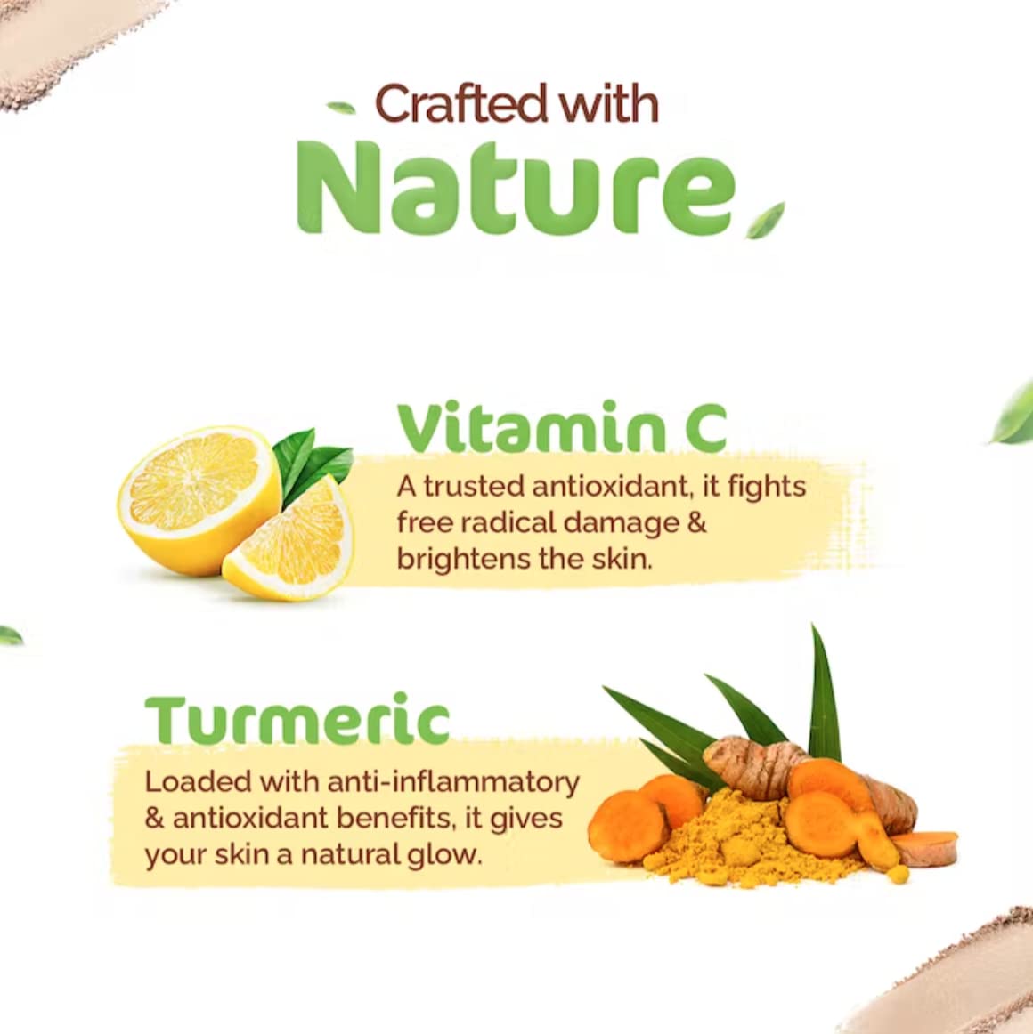 Mamaearth Glow Oil Control Matte Compact Spf 30 With Vitamin C & Turmeric For 2X Instant Glow For Normal Skin - 9 G (Ivory Glow), Brown