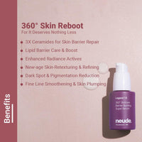 Neude Legend 13 Super Face Serum 30ml with 3x Ceramides, Lactobacillus Ferment, Alpha Arbutin, Rice Water, 13 Multiactives for Barrier Building Re-texturing & Hydration, pH 5.5, for All Skin Types