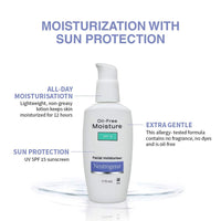 Neutrogena Oil-Free Moisture For Oily Skin, Spf 15 115Ml,1Count