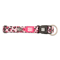 Max & Molly Soft Padded Neoprene Dog Collar w/Smart ID Gotcha! QR Pet Safety Tag, Durable, Waterproof, Anti-Stink, Machine Washable Collar for Dogs, Pink Leopard, XS XS (9-14