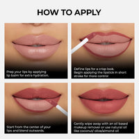 SOKU Always Kissable Long-Lasting Matte Liquid Lipsticks for Women Waterproof, Smudge-Proof | Lightweight Vegan Formula with Vitamin E | Smooth Application, Rich Colour (Butter Nut 01) - 4.5 ml