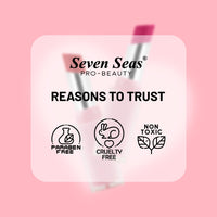 Seven Seas Creamy Matte Long Stay Lipstick | Smooth Glide | Waterproof & smudge proof lipstick | High Rich colors Matte Finish Lipstick (MONZA, 3.5g)