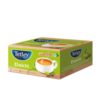Tetley | Elaichi Flavoured Chai | Black Tea | 50 Tea Bags, 100 Grams (Pack of 2)