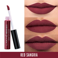 Lakmé Forever Matte Liquid Lip Color, Red Sangria, 5.6 ml and Forever Matte Liquid Lip Colour, Nude Pink, 5.6 ml, Matte Finish