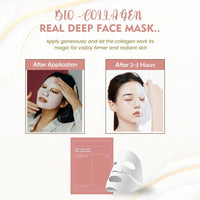 2 Pcs Collagen Overnight Face Mask | Korean Glass Skin Hydrogel Mask for Deep Hydration, Pigmentation, Anti-Aging & Pore Minimizing | Hyaluronic Acid, Niacinamide, Vitamin E & Centella(Pack of 2)