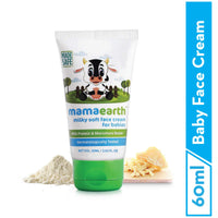 Mamaearth Daily Moisturizing Lotion, 200ml & Milky Soft Natural Baby Face Cream for Babies 60mL