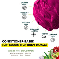 paradyes Top-Up Semi-Permanent Carola Pink Diy Conditioner Based Hair Colour, 120 Gm,All,Unscented,1 Count