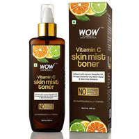 WOW Skin Science Vitamin C Face Wash Tube with Vitamin C Mist Toner Combo - Net Vol 300mL