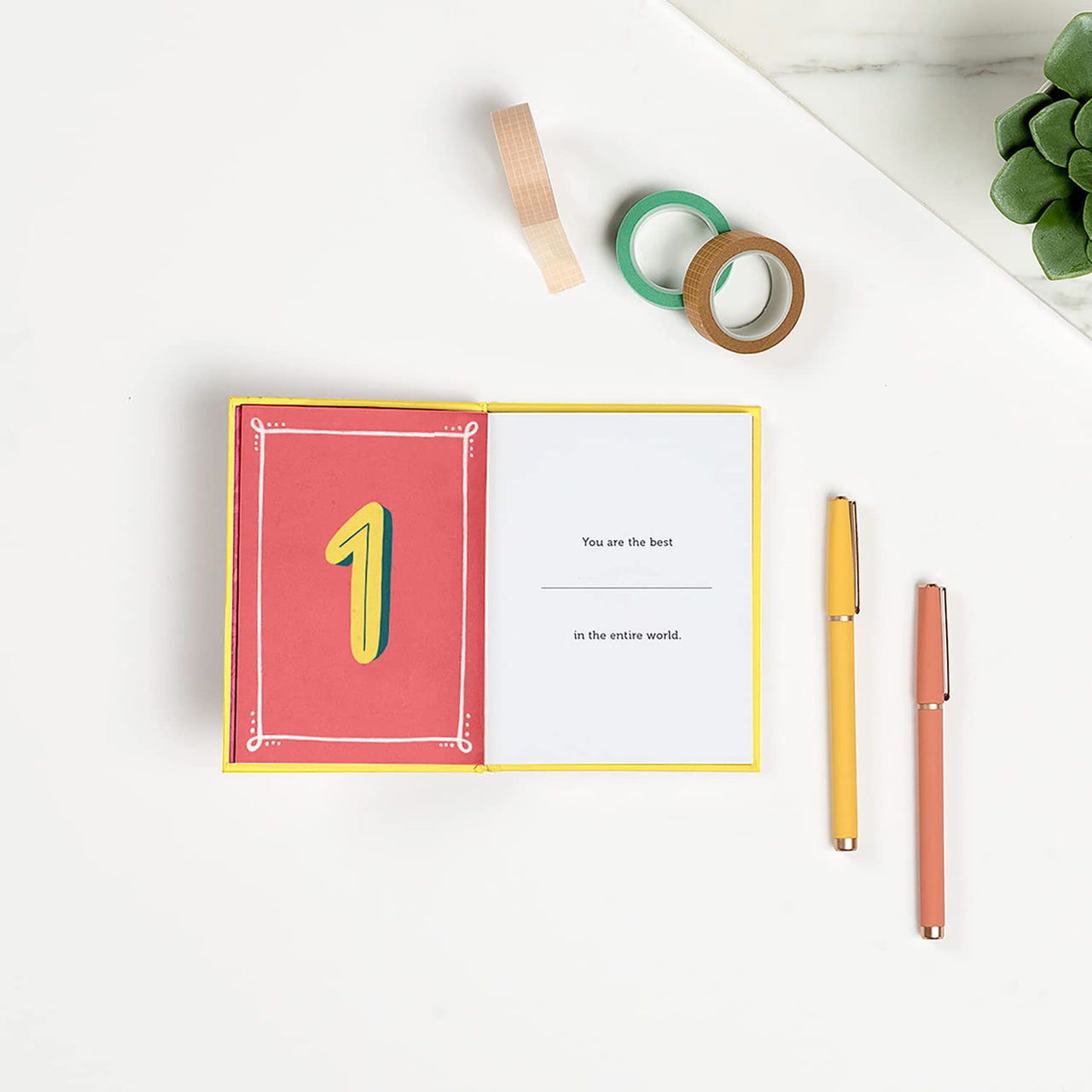 Em & Friends Reasons You're My BFF Book Fill in the Love Fill-in-the-Blank Book Gift Journal, 4.10 x 5.40-inches