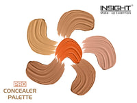 Insight Cosmetics Pro Concealer Palette (Concealer) & Insight Pressed Powder Translucent Face Powder (LIGHT, LIGHT)