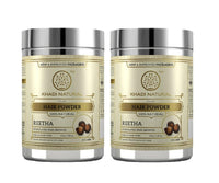 Khadi Natural Organic Reetha Powder For All Hair Types (300 G), 1 Count