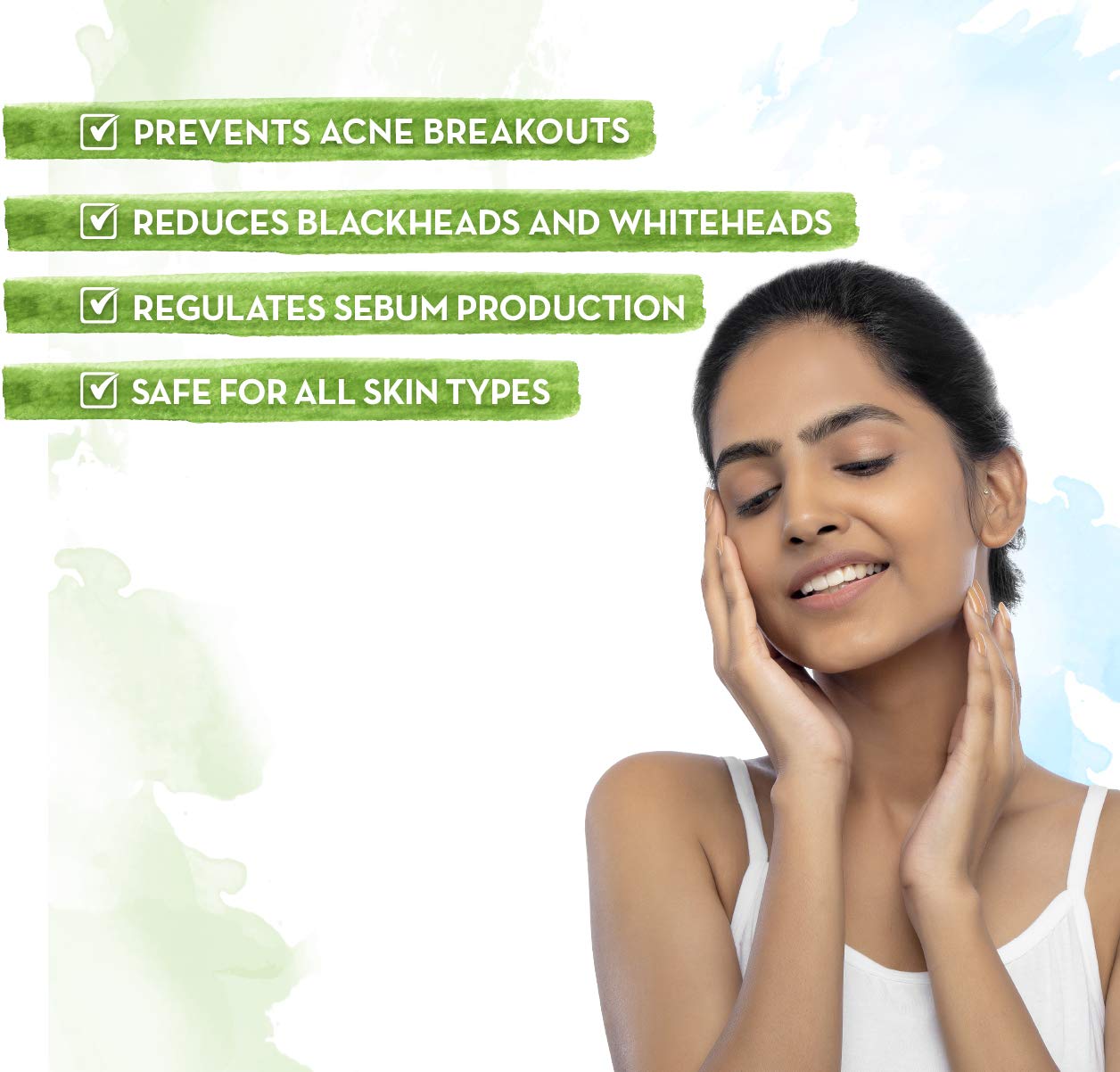 Mamaearth Tea Tree Face Serum For Acne Prone Skin With Tea Tree & Salicylic Acid For Acne & Pimples, 30ml