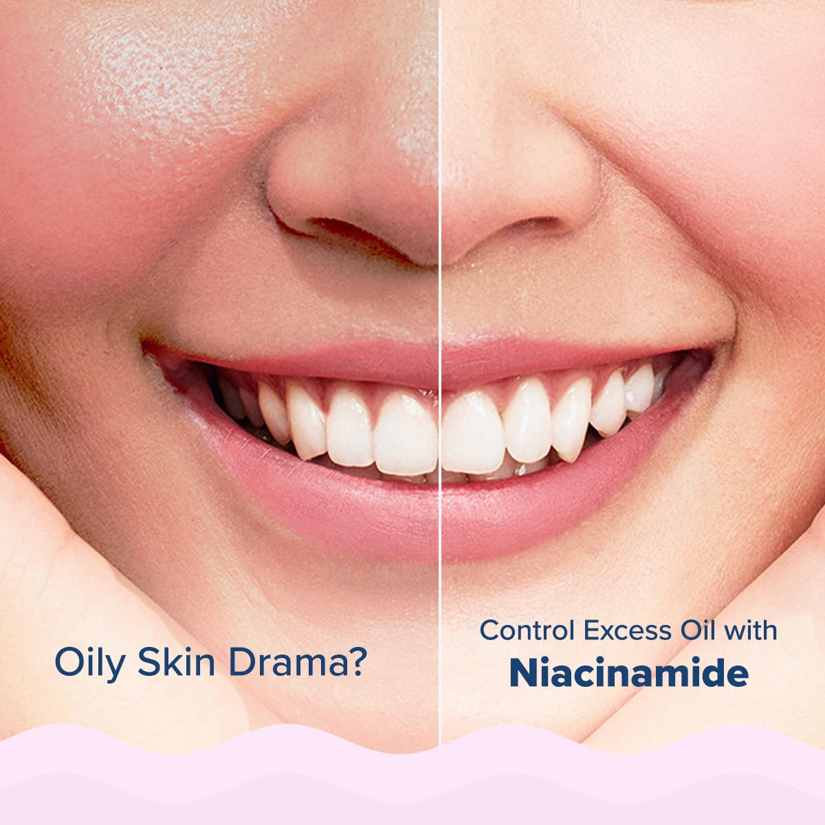 Aqualogica Radiance+ Oil Control Fluid Sunscreen for Oily Skin - 50 g | Ultra-Light Fluid Texture | SPF 50+ PA++++ UVA & UVB Protection | Oil Free | Controls Excess Oil | Non Greasy | No White Cast | For Men & Women