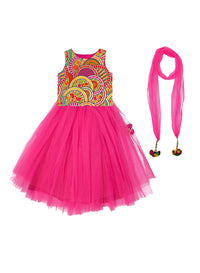 A.T.U.N Girls Lehenga Choli