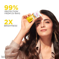 Glow and lovely Brightening Sunscreen SPF 50 | Vita C | PA ++++ |Light weight | Non sticky | No White Cast | 50g