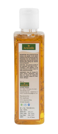 AV ARUVEDIC 36 AVH Ayurvedic Hair Oil (Pack of 2 Bottles)