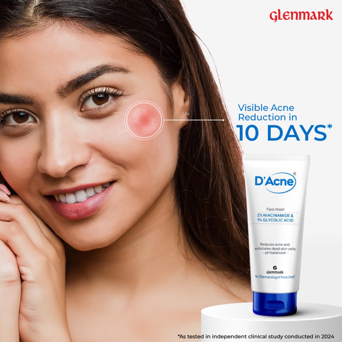 D'Acne Anti Acne Kit | Face and Body Acne Kit | Mild Cleansing Face Wash & Body Soap |Suitable for Oily and Acne-Prone Skin |Dermatologically tested|for Men & Women