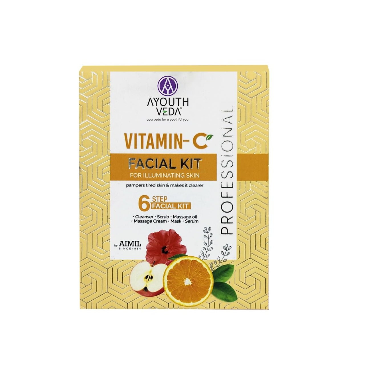 Ayouthveda Vitamin C Facial Kit 40g | For Illuminating Skin