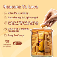 Plum BodyLovin' Vanilla Caramello Hand Cream | Ultra Moisturizing With Shea Butter | Non-Greasy & Lightweight | Warm Vanilla & Delicious Caramel Fragrance | Travel Friendly