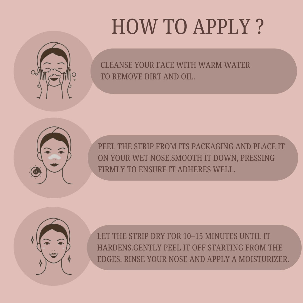 Lakyou Beauty Nose Pore Strips With Witch Hazel Extract | Instantly Cleans Clogged Pores | Removes Blackheads | Removes Whiteheads | 10 Strips
