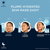 POND's Hydra Light hyaluronic acid hydrating gel facewash hydrate and glow 100g