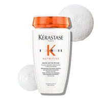 Kérastase Nutritive Riche Nourishing Shampoo Refill| For Dry/Very Dry Hair | Vegan | Infused With Plant Based Proteins, Niacinamide and Glycerin | 500ml