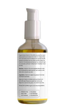 Organic Netra Sindoor/Kumkum Paste -8gm and Organic Netra 100% Pure Plant Based Vitamin E Oil For Radiant, Moisturized Youthful Skin -30 ml.