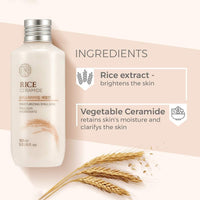 The Face Shop Rice&Ceramide Moisturizing Emulsion With Rice Extracts|Light Weight Emulsion|Locks Moisture For 12 Hours,For Soft And Glowing Skin |Korean Beauty Products For All Skin,150Ml,Liquid
