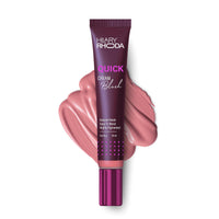 Hilary Rhoda Quick Cream Blush | Highly Pigmented & Dewy Finish | Long-Lasting | Buildable Coverage | Weightless & Easy to Apply | Cream Blush | 20ml (Peach Blossom - Shade 01)