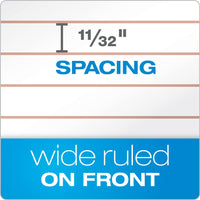 Ampad Gold Fibre Retro Pad, Wide Rule, 8-1/2 x 11-3/4, White, 70-Sheets/Pad (20-008R)