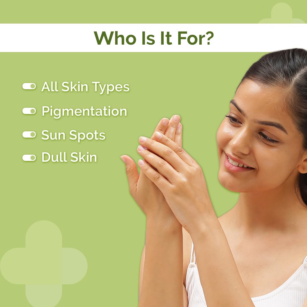The Derma Co 1% Kojic Acid Daily Glow Body Serum Lotion | For Skin Radiance | Reduces Dark Spots, Pigmentation & Blemishes | 250 ml