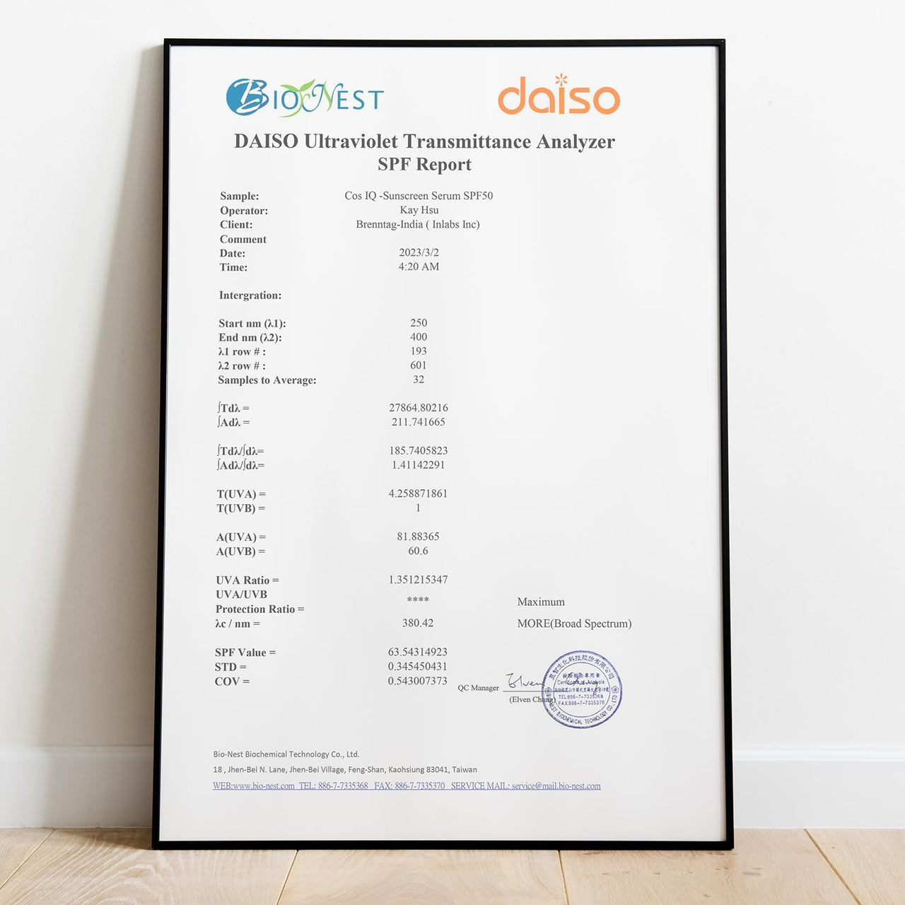 Cos-IQ Sunscreen Serum SPF 50 PA++++ Broad Spectrum, UVA, UVB & IR Protection, No White Cast, Ultra-Light Weight, Skin Safe, Dewy Finish For Unisex, 100ml