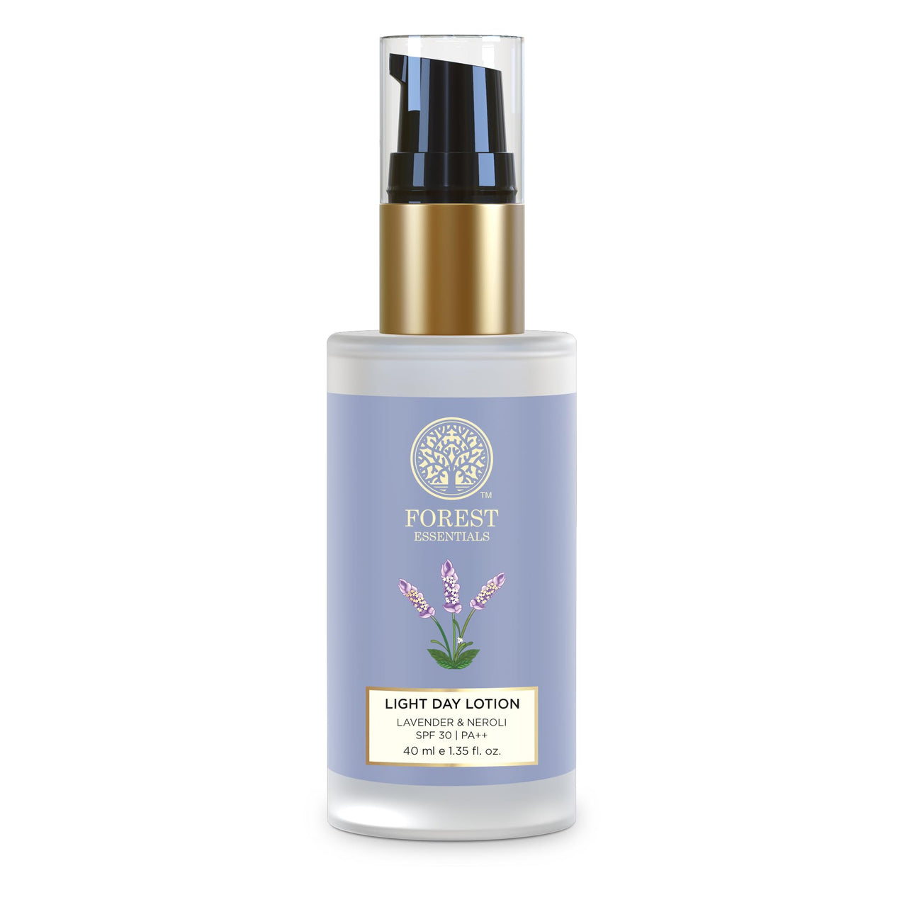 Forest Essentials Light Day Lotion Lavender & Neroli With SPF 25 For Oily Skin | Ayurvedic Daily Hydrating Moisturiser