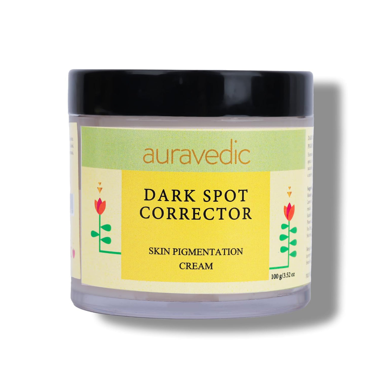 Auravedic Dark Spot Pigmentation Removal cream 100 g Pigmentation cream with Avocado oil Almond oil Argan oil Dark spot correcting glow serum Face cream for glowing skin brightening cream paraben free