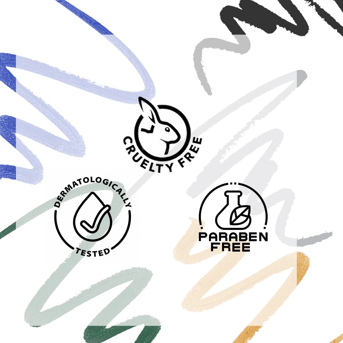 Seven Seas Double Intense Non Transfer Gel Kajal 24hr Stay Water Proof, Smudge Proof Longlasting Formula (Black, Silver_Combo2) (1.5g each)