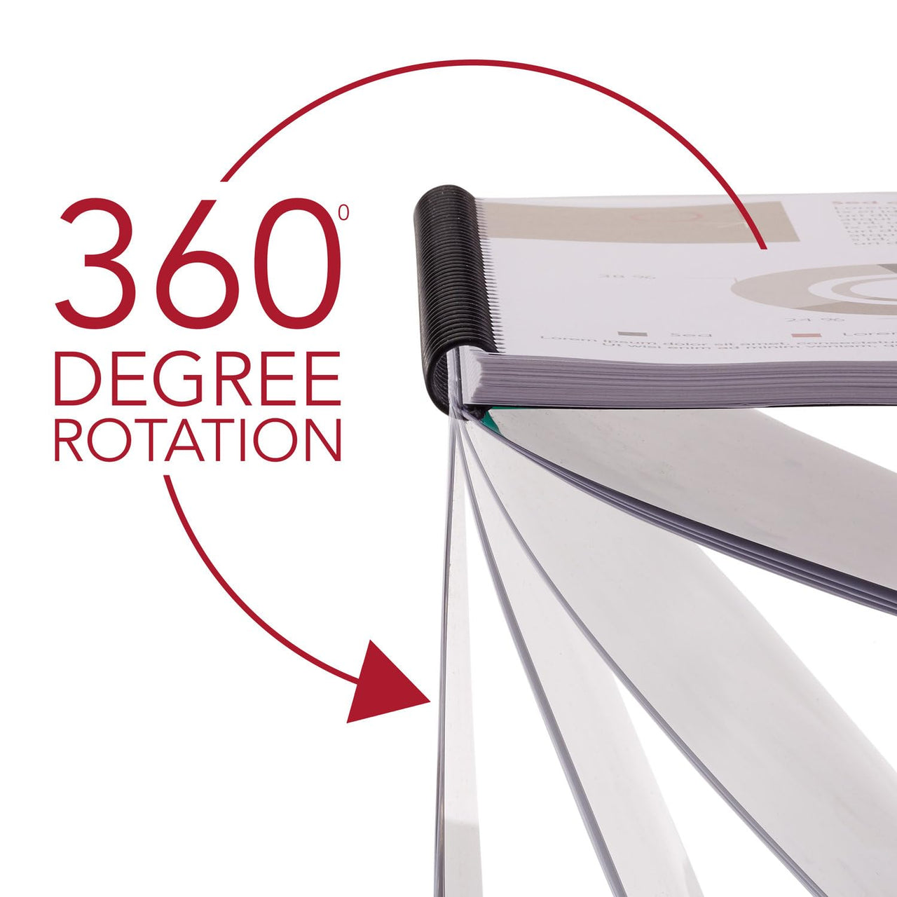 GBC Binding Spines / Spirals / Coils, 1/2" Diameter, 85 Sheet Capacity, ProClick, Black, 25 Pack (2515660) 1/2" Diameter/85 Sheet Capacity