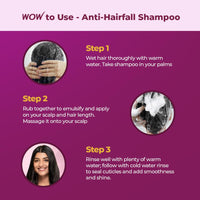 WOW Skin Science Onion Oil Shampoo with Red Onion Seed Oil Extract, Black Seed Oil & Pro-Vitamin B5 | Controls Hair fall | Helps Strengthen Hair | No Sulphate No Paraben | For Men & Women - 1ltr