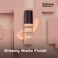 Pilgrim Medium Classic Nude Serum Liquid Foundation, Matte & Poreless,30 ml | Foundation for face make up infused |Water-Resistant,All Day Coverage|All Skin Types