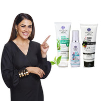 Ayouthveda CTM Combo For Dirt Free Clear Skin, Dark Spots, Refreshes Complexion Charcoal Face Wash(100ml) | Ocean Mist(100ml) | Ultra Hydrating Face Emulsion Cream With Aloe Vera & Coconut Water(60g)