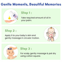 Chicco Baby Moments Massage Oil, New Advanced Non-sticky & Moisturizing Formula with Natural Ingredients to Prevent Dryness, Suitable for Baby’s Skin, Hair & Scalp, No Phenoxyethanol & Parabens (100ml)