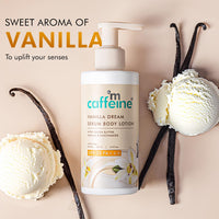 mcaffeine Vanilla Dream Serum Body Lotion Spf 30 Pa+++ For Women And Men | Uva And Uvb Protection, No White Cast | Sunscreen Body Lotion With Niacinamide & Cocoa Butter | 200Ml