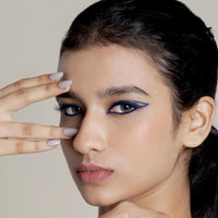 FLiCKA Keep It Bold Kajal | Waterproof, Smudgeproof, Intense Kajal, Long-lasting Formula upto 18hrs, 01 Dark Blue, 1.2 g
