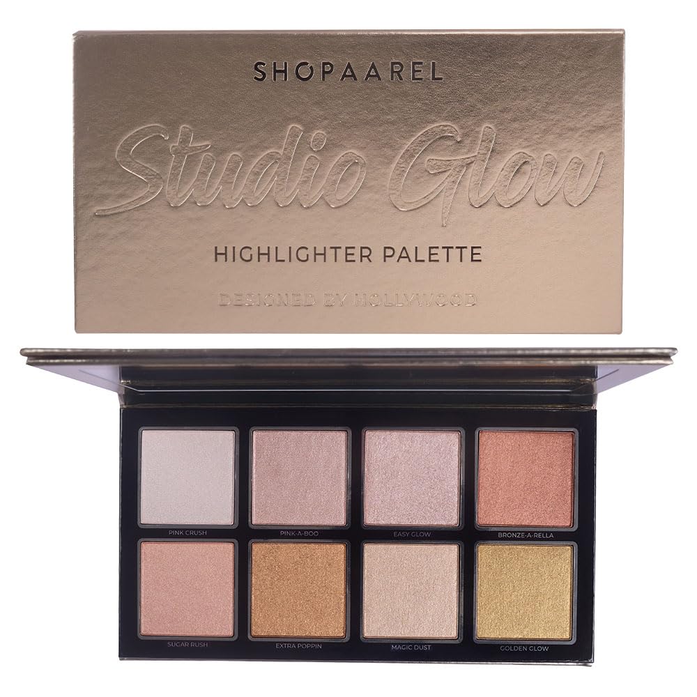 Shopaarel Highlighter Palette studio Glow